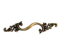 GLFLOW Vintage Brass Cabinet Pulls European Style Drawer Handles