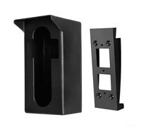 GLFLOW Vinyl Siding Compatible Mount for Ring Video Doorbell to Securely Hold Camera in Forward Position for Better Monitoring