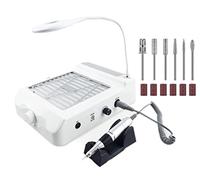 GLHDDL - Nail Dust Collector - 4 in 1 Nail Dust Collector for Acrylic Nails - Electric Nail Drill 35000RPM - 80W