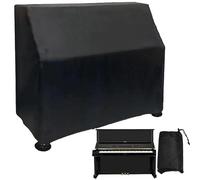 GLHDDL-Upright Piano Cover-Black Piano Cover-Pet Paw Protector-Waterproof, Dustproof, Sunproof-Reusable Washable Piano Full Cover