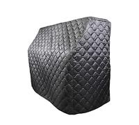 GLHDDL-Upright Piano Cover-Black Piano Protection Cover-Thick Cotton Lining, Waterproof, Dustproof, Sunscreen, Anti-collision-Protection of Piano Aging-Washable Piano Full Cover