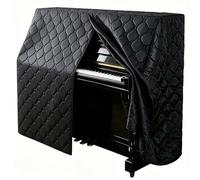 GLHDDL-Upright Piano Cover-Thick Cotton Lining, Waterproof, Dustproof, Sunscreen, Anti-collision-Protection of Piano Aging-Washable Piano Full Cover (Open The Curtains)