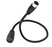 GLHONG 7 Pin Din Extension Cable, 7-Pin DIN Male to Female Audio Cable, Professional Premium Audio Extender Cord for Bang & Olufsen, Stereo Systems (0.5 Meter)