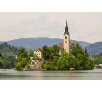 GLHUIOZ 1000 Extra Large Piece Puzzle For Adults - Easy Adult Jigsaw Puzzles, Jigsaw Puzzle Gift, Slovenia Temples Marinas Bled 75x50cm