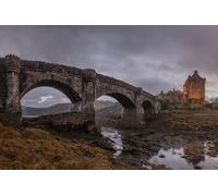 GLHUIOZ 1000 Piece Jigsaw Puzzle Adults -Puzzles 1000 Pieces wooden Puzzles- Relax Puzzles Games-Brain Teaser Puzzle Scotland Bridges Rivers 75x50cm