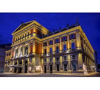 GLHUIOZ 1000 Piece Jigsaw Puzzle for Adults & Kids Age 10 Years Up Austria Vienna Musikverein 75x50cm