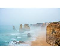 GLHUIOZ 1000 Piece Jigsaw Puzzle Sea,Cliffs,12 Apostles,75x50cm