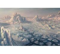 GLHUIOZ 1000 Piece Jigsaw Puzzles for Adults Gifts Ice,Ship,Wreck,75x50cm