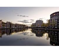 GLHUIOZ 1000 Piece Jigsaw Puzzles for Adults Jigsaw Puzzle 1000 Pieces Jigsaws Adults Puzzles Gifts Netherlands Amsterdam Rivers 75x50cm