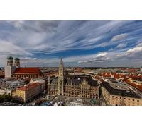 GLHUIOZ 1000 Piece Jigsaw Puzzles for Adults | Puzzle | Jigsaws 1000 Pieces for Adults | Landscape Puzzle | Germany Munich Frauenkirche 75x50cm