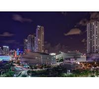 GLHUIOZ 1000 Piece Jigsaw Puzzles for Adults | Puzzles 1000 Pieces for Adults Gifts USA Florida Miami 75x50cm