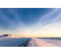 GLHUIOZ 1000 Pieces Jigsaw Puzzles for Adults,Family Puzzle Game Stress Reliever Difficult Challenge for Adults Kids Moon,Iceland,75x50cm