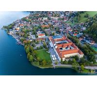 GLHUIOZ 1000 Pieces Wooden Jigsaw Puzzles for Adults - Wood Puzzles Set Gift with Decorative Kits Funny Puzzles Gifts, Family Game Collection Germany Coast Berg Bavaria 75x50cm