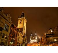 GLHUIOZ 1000pc Premium Jigsaw Puzzle - Every Piece is Unique - Challenging Adult Family Fun Game Czech Republic Prague 75x50cm