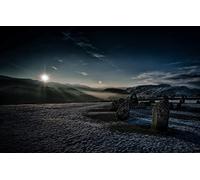 GLHUIOZ 1500 Extra Large Piece Puzzle For Adults Gift,England,Castlerigg Stone Circle,87x57cm