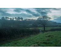 GLHUIOZ 1500 Extra Large Piece Puzzle For Adults Gift,Field,After the Rain,Puddles,87x57cm