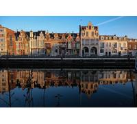 GLHUIOZ 1500 Jigsaw Puzzle for Adults and Kids Ghent Belgium 87x57cm