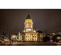 GLHUIOZ 1500 Piece Jigsaw Puzzle for Adults - Family Game Stress Reliever Difficult Challenge Puzzle for Adults Kids Germany Berlin Temples German Church Town 87x57cm