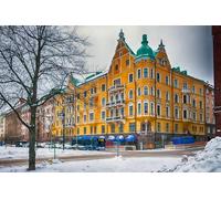 GLHUIOZ 1500 Piece Jigsaw Puzzle for Adults & Kids Age 10 Years Up Finland Helsinki 87x57cm