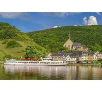 GLHUIOZ 1500 Piece Jigsaw Puzzle for Adults-Puzzles 1500 Pieces for Teenagers Gifts - Relax Puzzles Games-Brain Teaser Puzzle Germany Rivers Marinas Riverboat 87x57cm