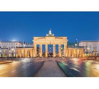 GLHUIOZ 1500 Piece Jigsaw Puzzle Germany Berlin Brandenburg 87x57cm