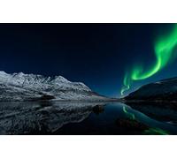 GLHUIOZ 1500 Piece Jigsaw Puzzle Northern Lights,Norway,87x57cm