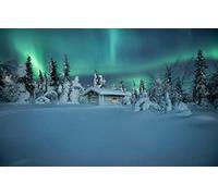 GLHUIOZ 1500 Piece Jigsaw Puzzles for Adults,Izbushka,Northern Lights,Finland,87x57cm