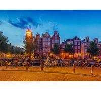 GLHUIOZ 1500 Piece Jigsaw Puzzles for Adults | Puzzles 1500 Pieces for Adults Gifts Netherlands Amsterdam 87x57cm