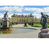 GLHUIOZ 500 Piece Jigsaw Puzzle Adults -Puzzles 500 Pieces wooden Puzzles- Relax Puzzles Games-Brain Teaser Puzzle Sweden Fountains Sculptures 52x38cm