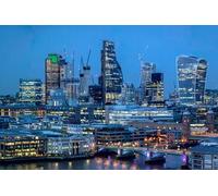 GLHUIOZ 500 Piece Jigsaw Puzzle Educational Puzzle Family Game Gift for Adults and Kids England Rivers Bridges 52x38cm