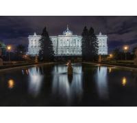 GLHUIOZ 500 Piece Jigsaw Puzzle for Adults-Puzzles 500 Pieces for Teenagers Gifts- Relax Puzzles Games-Brain Teaser Puzzle Madrid Spain Fountains 52x38cm