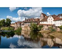 GLHUIOZ 500 Piece Jigsaw Puzzle | Sustainable Puzzle for Adults | Premium 100% Recycled Board | Great Gift for Adults | Germany Rivers 52x38cm