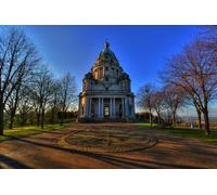 GLHUIOZ 500 Piece Jigsaw Puzzles for Adults | Family Fun Jigsaws Puzzles 500 Pieces for Adults Gifts England Parks Ashton Memorial 52x38cm