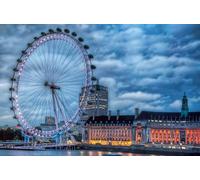 GLHUIOZ 500 Piece Jigsaw Puzzles for Adults | Family Fun Jigsaws Puzzles 500 Pieces for Adults Gifts England London 52x38cm