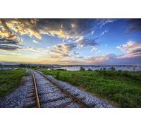 GLHUIOZ 500 piece jigsaw puzzles for adults,Path,Iron,52x38cm