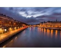 GLHUIOZ 500 Pieces Jigsaw Puzzles for Adults, Family Puzzle Game Stress Reliever Difficult Challenge Puzzle for Adults Kids Paris 52x38cm