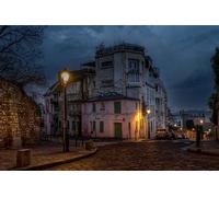 GLHUIOZ 500 Pieces Jigsaw Puzzles for Adults Puzzles 500 Piece Jigsaws for Adults Puzzle - France Montmartre Paris 52x38cm