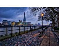 GLHUIOZ 500pc Premium Jigsaw Puzzle - Every Piece is Unique - Challenging Adult Family Fun Game England London 52x38cm