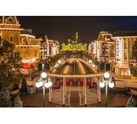 GLHUIOZ Collection Puzzle for Adults and Children - 500 Pieces China Hong Kong Parks 52x38cm