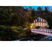 GLHUIOZ Collection Puzzle for Children and Adults-1000 Pieces Germany Bridges Monschau 75x50cm