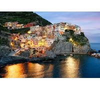 GLHUIOZ Difficult Jigsaw Puzzles For Adults - 500 Piece Jigsaw Puzzle - Challenging Jigsaw Puzzles, Great Gift For All Ages Sea Italy 52x38cm