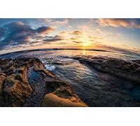 GLHUIOZ Impossible Puzzle-1500 Pieces,Coast,California,Pacific Ocean,87x57cm