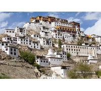 GLHUIOZ Impossible Puzzle-1500 Pieces, Multi-Colour India Temples 87x57cm
