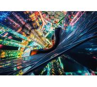 GLHUIOZ Impossible Puzzle-1500 Pieces, Multi-Colour Skyscrapers Korea Busan 87x57cm
