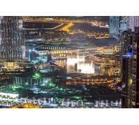 GLHUIOZ Impossible Puzzle-500 Pieces, Emirates UAE Dubai Megapolis 52x38cm