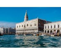 GLHUIOZ Impossible Puzzle-500 Pieces, Multi-Colour Italy Marinas Doge 's Venice 52x38cm