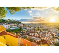 GLHUIOZ Impossible Puzzle-500 Pieces, Portugal Lisbon 52x38cm