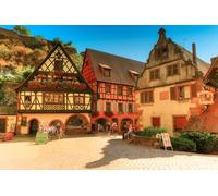 GLHUIOZ Jigsaw Puzzle 500 Piece Landscape Jigsaw Puzzles for Adults 500 Pieces Nature France 52x38cm