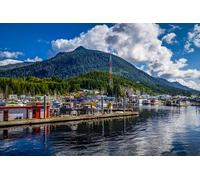 GLHUIOZ Jigsaw Puzzle for Adults, 1000-Piece Alaska Marinas 75x50cm