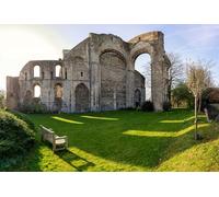 GLHUIOZ Jigsaw Puzzles 1000 Pieces for Adults Difficult Hard Jigsaw Puzzles for Women Men Premium England Church Malmesbury 75x50cm